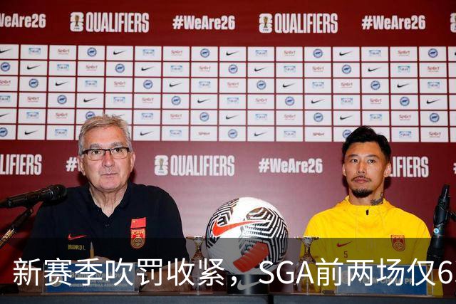 新赛季吹罚收紧，SGA前两场仅6次罚球